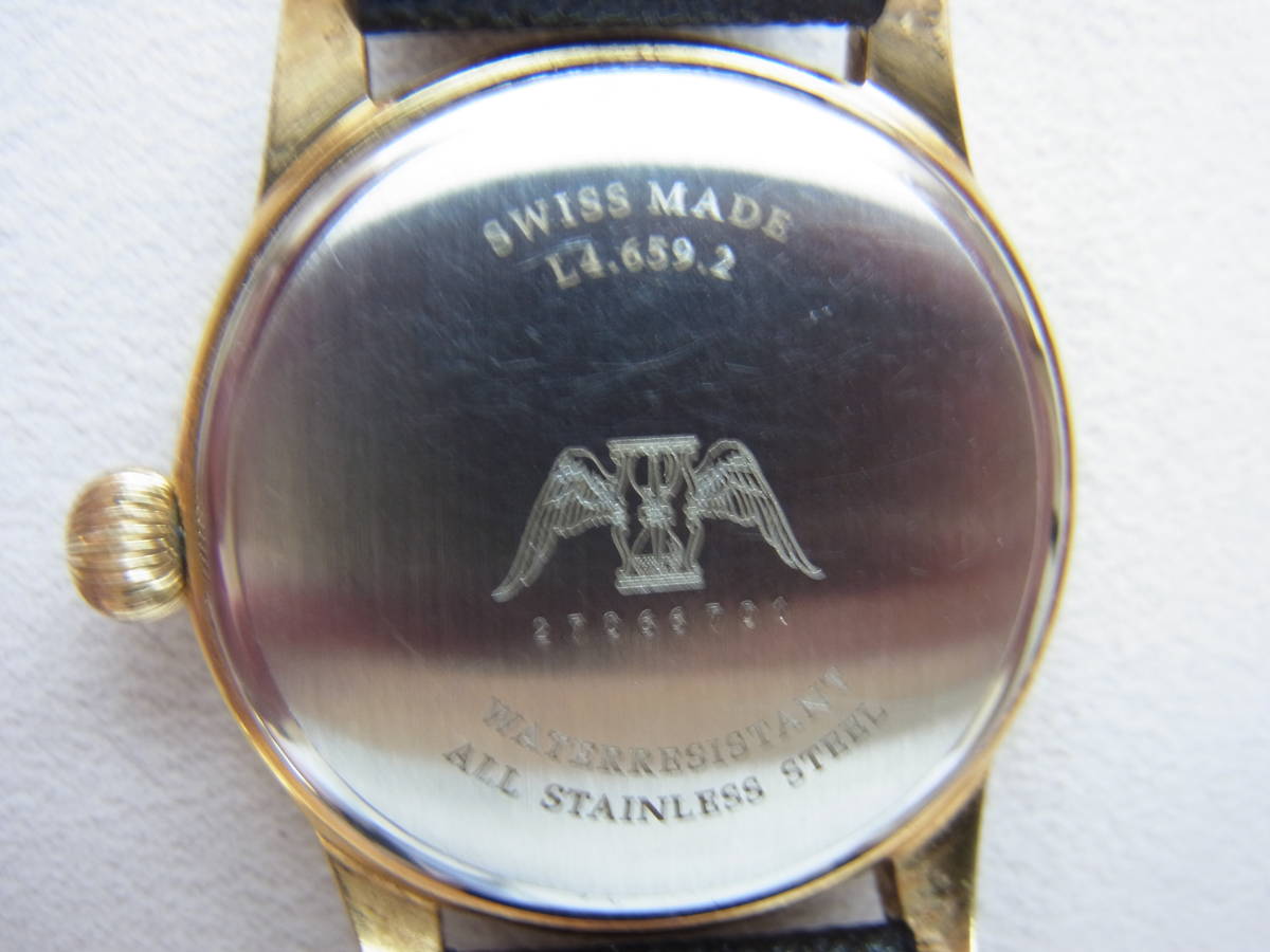  operation goods * Longines men's wristwatch * factory ..125 anniversary commemoration model hand winding LONGINES L4.659.2