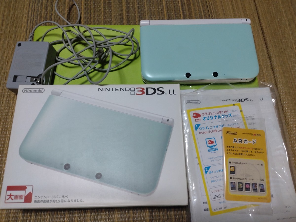 箱付 美品 ニンテンドー3DS LL 本体 ディズニー ライフ限定パック-