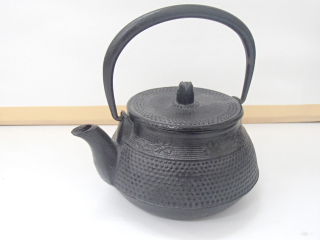 #54699【保管品】正寿堂　鉄瓶　急須　煎茶道具　茶道具　重量約660ｇ 鉄器_画像1