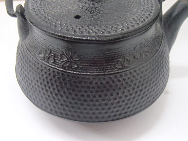 #54699【保管品】正寿堂　鉄瓶　急須　煎茶道具　茶道具　重量約660ｇ 鉄器_画像6