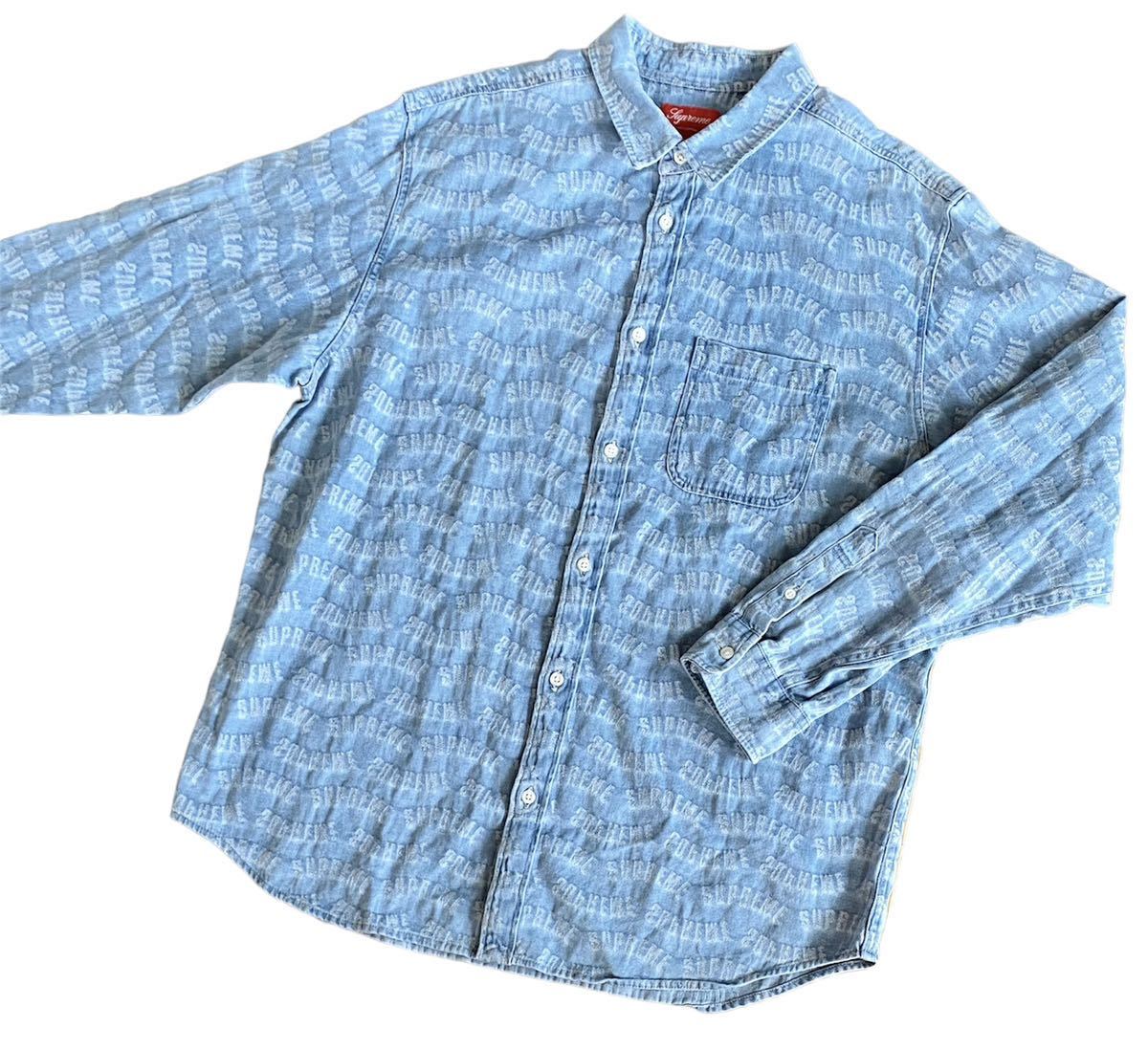 セール通販 Supreme - supreme デニムシャツ denim shirtsの通販 by