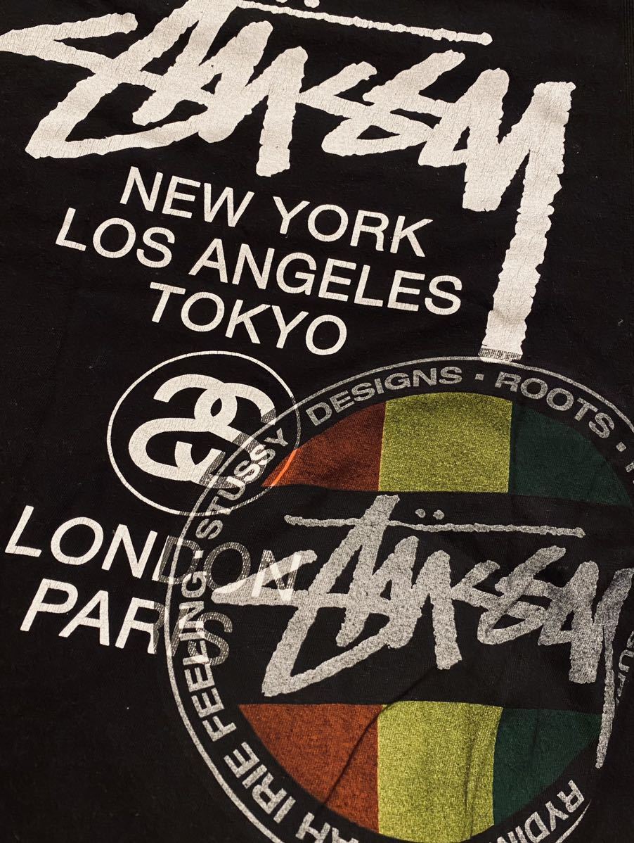 【入手困難 極希少品】STUSSY Tシャツ XL ビックシルエット 廃盤 人気 ステューシー 大きいサイズ VINTAGE ヴィンテージ MEXICO