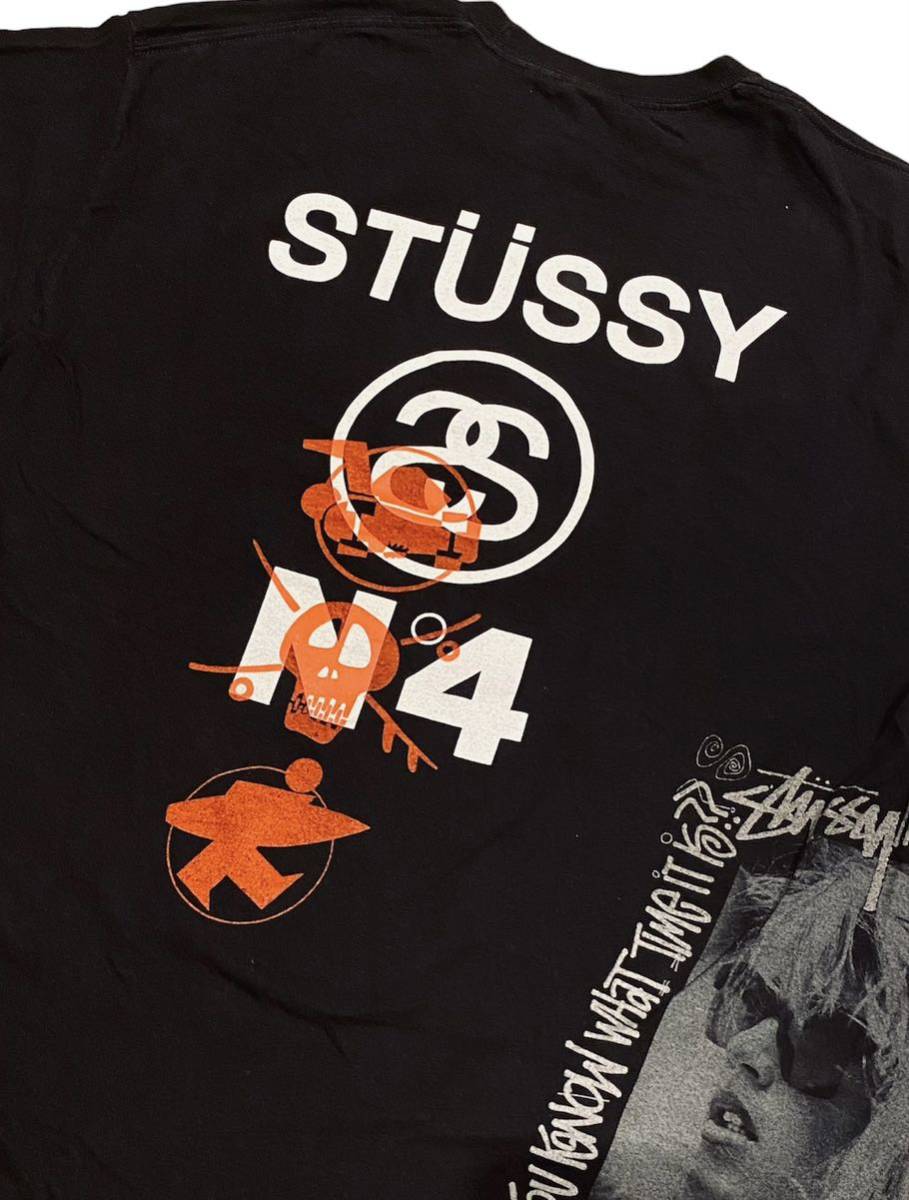 【入手困難 極希少品】STUSSY Tシャツ XL ビックシルエット 廃盤 人気 ステューシー 大きいサイズ VINTAGE ヴィンテージ MEXICO