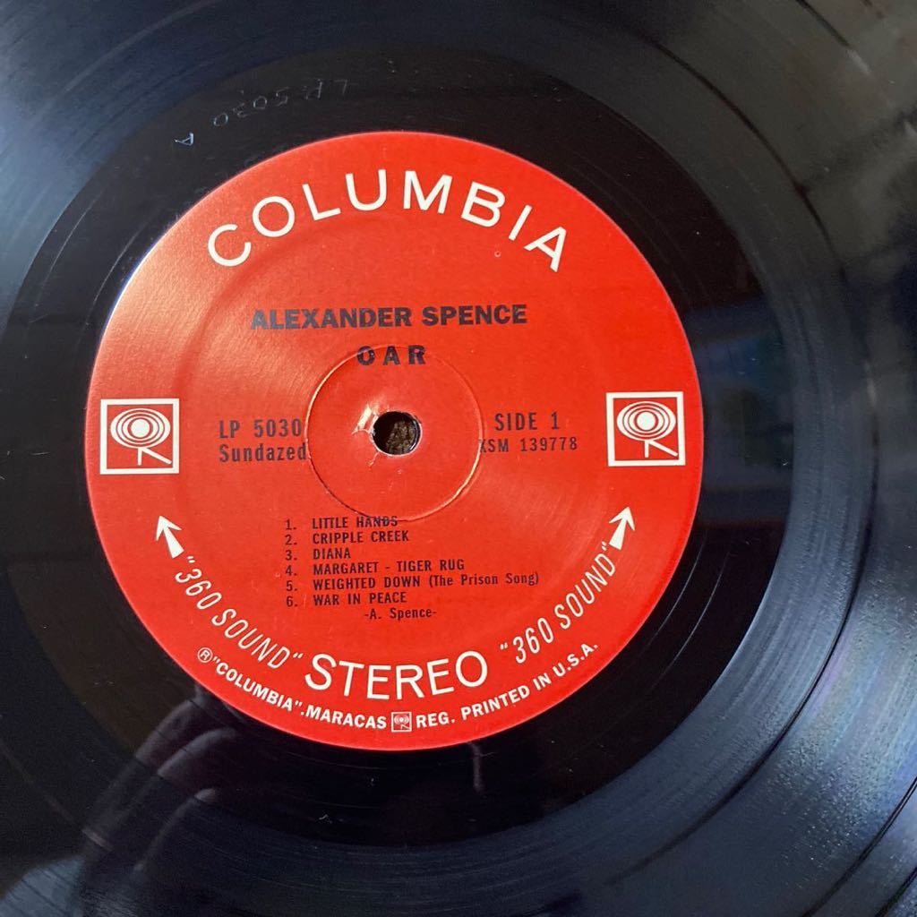 【Sundazed 2000年再発】Alexander Skip Spence Oar【Lacquer Cut By George Ingram】acid folk Jefferson Airplane psycheの画像6