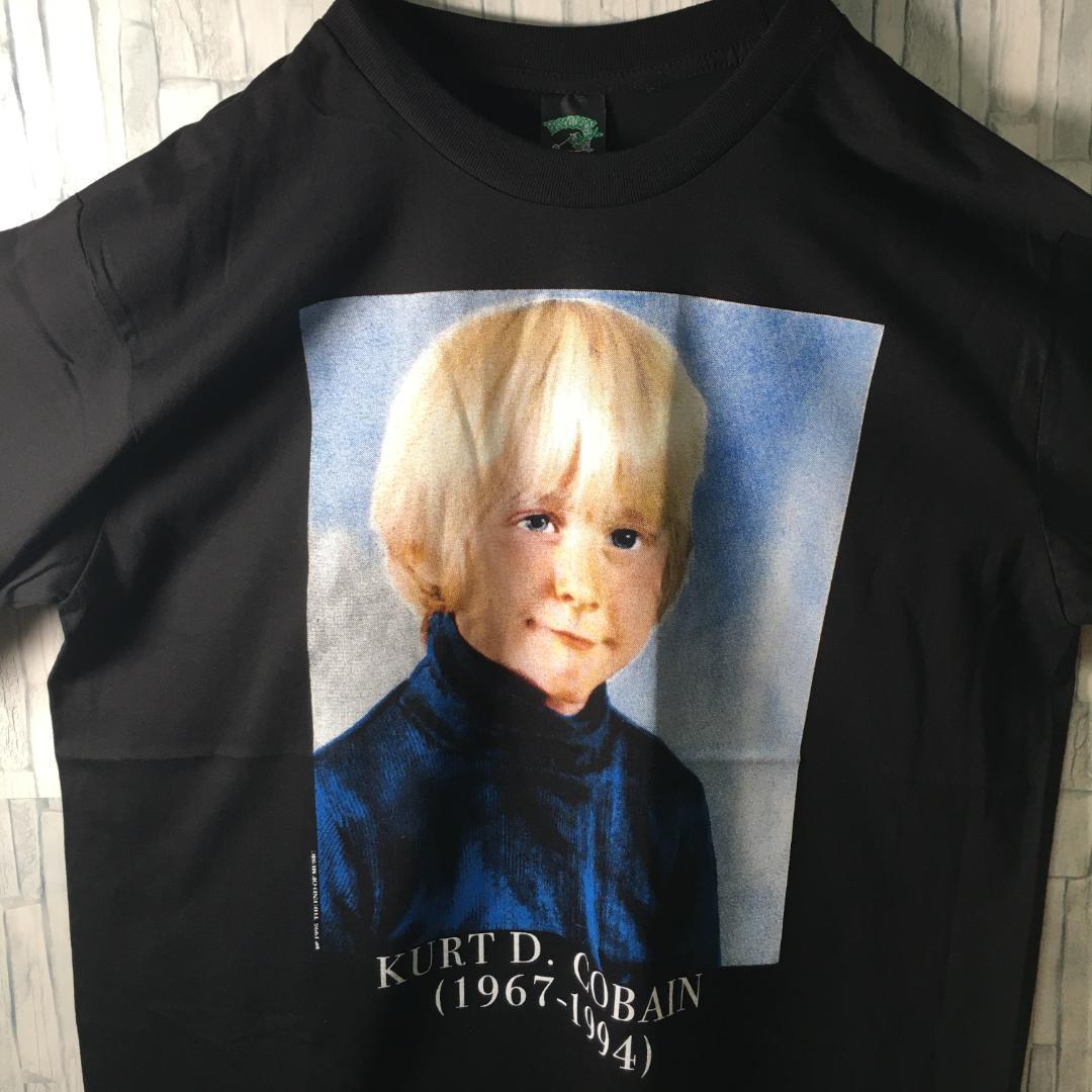 USA製 カートコバーン 追悼 Tシャツ ニルバーナ 人気XL 黒 幼少 USA製 カートコバーン 追悼 Tシャツ ニルバーナ 人気XL 黒 幼少