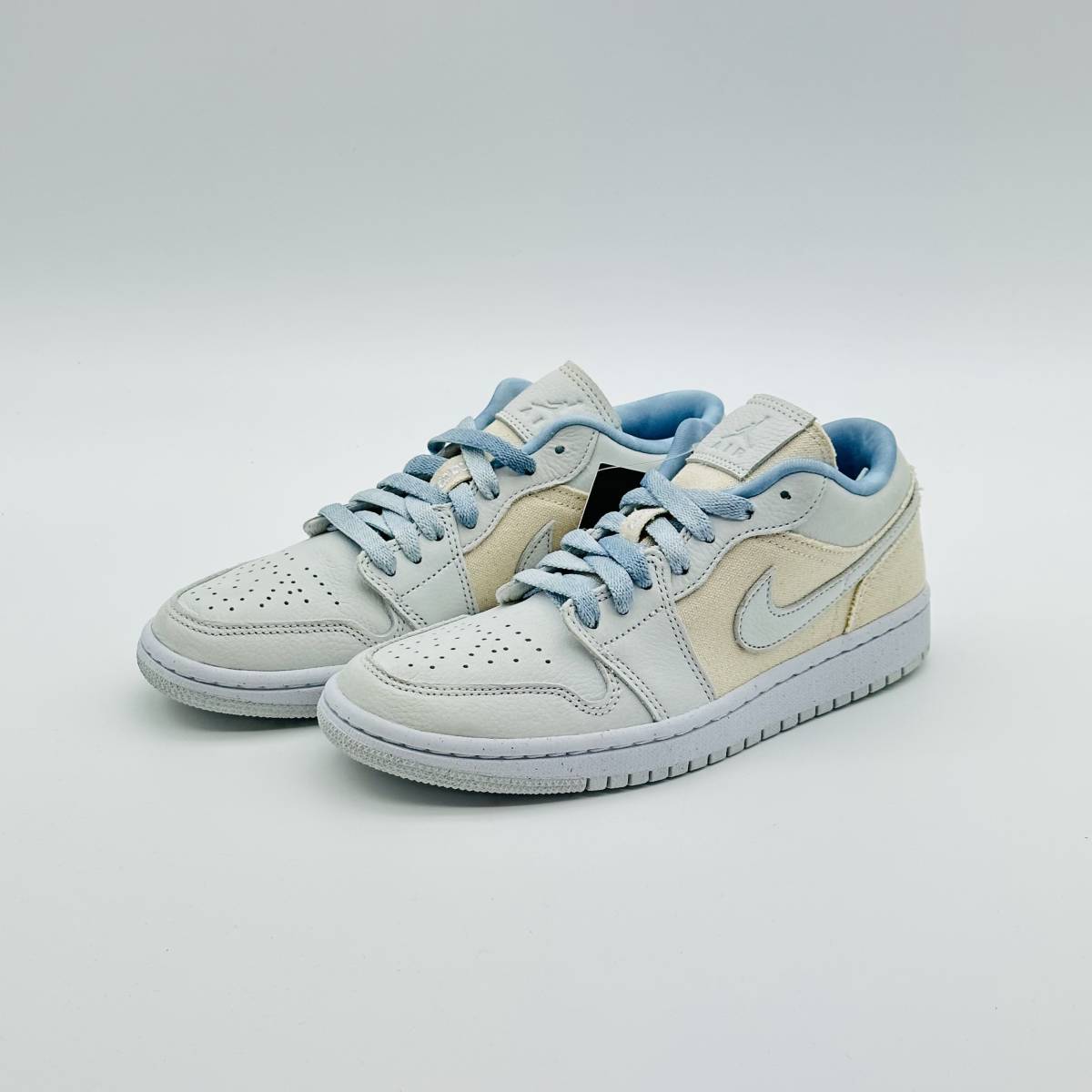 【新品未使用】 Nike Air Jordan 1 Low Se Canvas Iris Whisper Sail DQ4151-500 ナイキ  ウィメンズ エアジョーダン1 ロー SE キャンバス