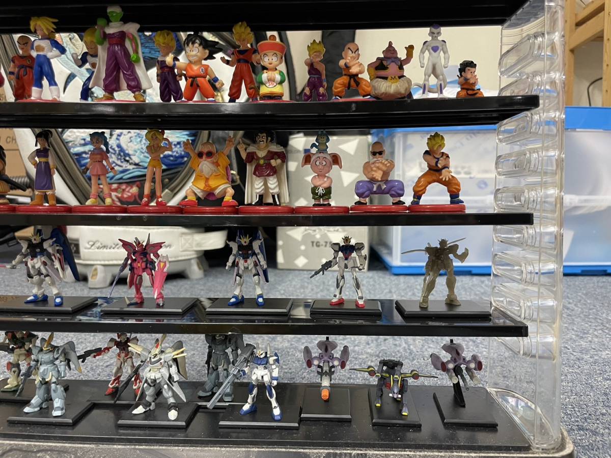 1円 石 ドラゴンボール ガンダム ミニ フィギュア ケース付き デジタル
