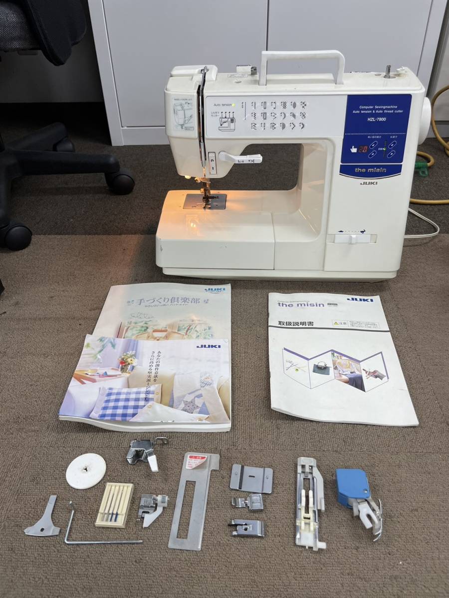 1 jpy stone operation goods JUKI Juki computer sewing machine THE