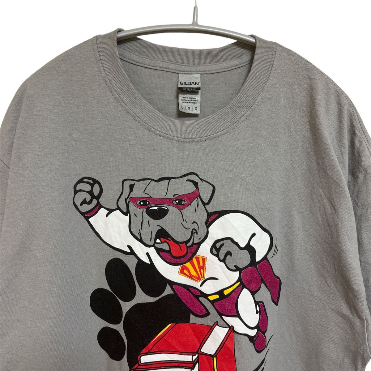 GILDAN ギルダン プリントアニマルTシャツ 犬 ドッグ ヴィンテージ 古着