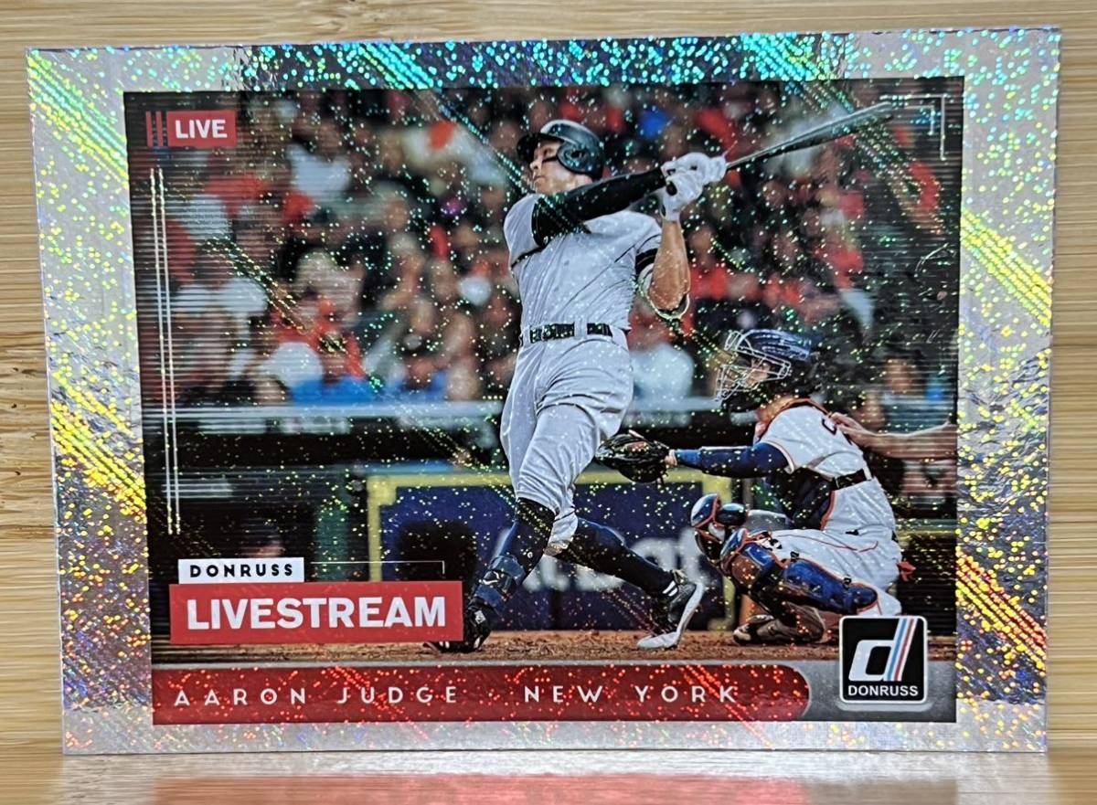 2021 Donruss Livestream アーロン・ジャッジ Aaron Judge Rapture Parallel #LS3_画像1