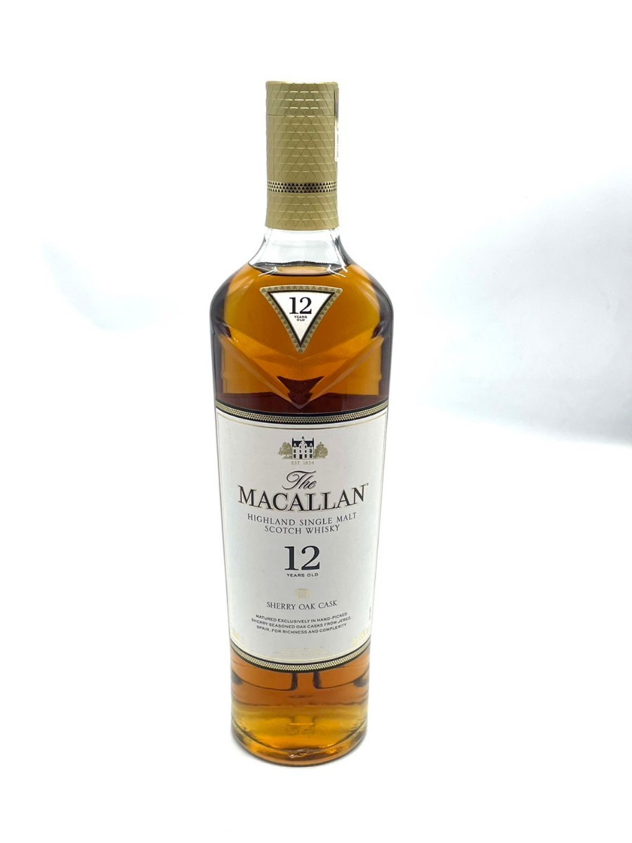 MACALLAN マッカラン 12年 シェリーオーク ウイスキー モルト