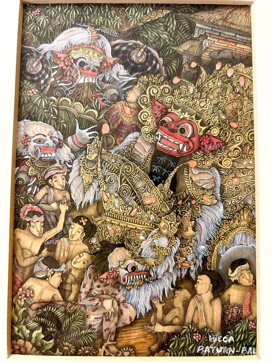 インドネシア　神話　絵画