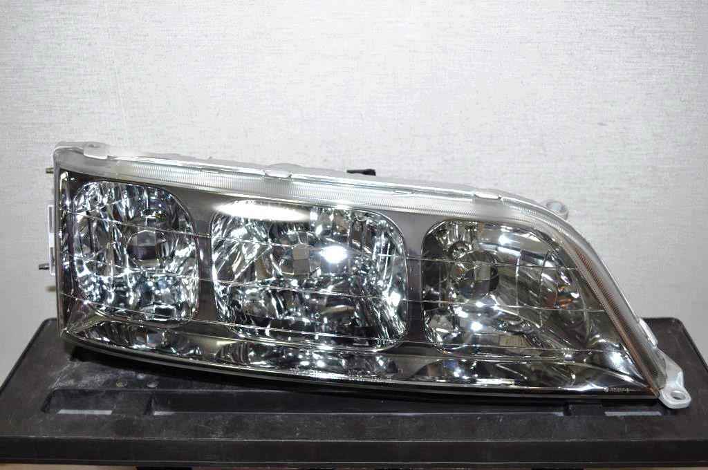 JZX100 GX100 100系 マークⅡ 純正 HID ヘッドライト 左右 セット 付属品完備 KOITO 22-271 0 綺麗 稀少 ツアラーV ツアラーS グランデ_画像3