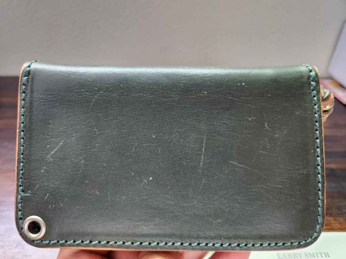 LARRY SMITH ラリースミス トラッカーウォレットS/ U.K SADDLE LARRY SMITH ラリースミス トラッカーウォレットS/ U.K SADDLE
