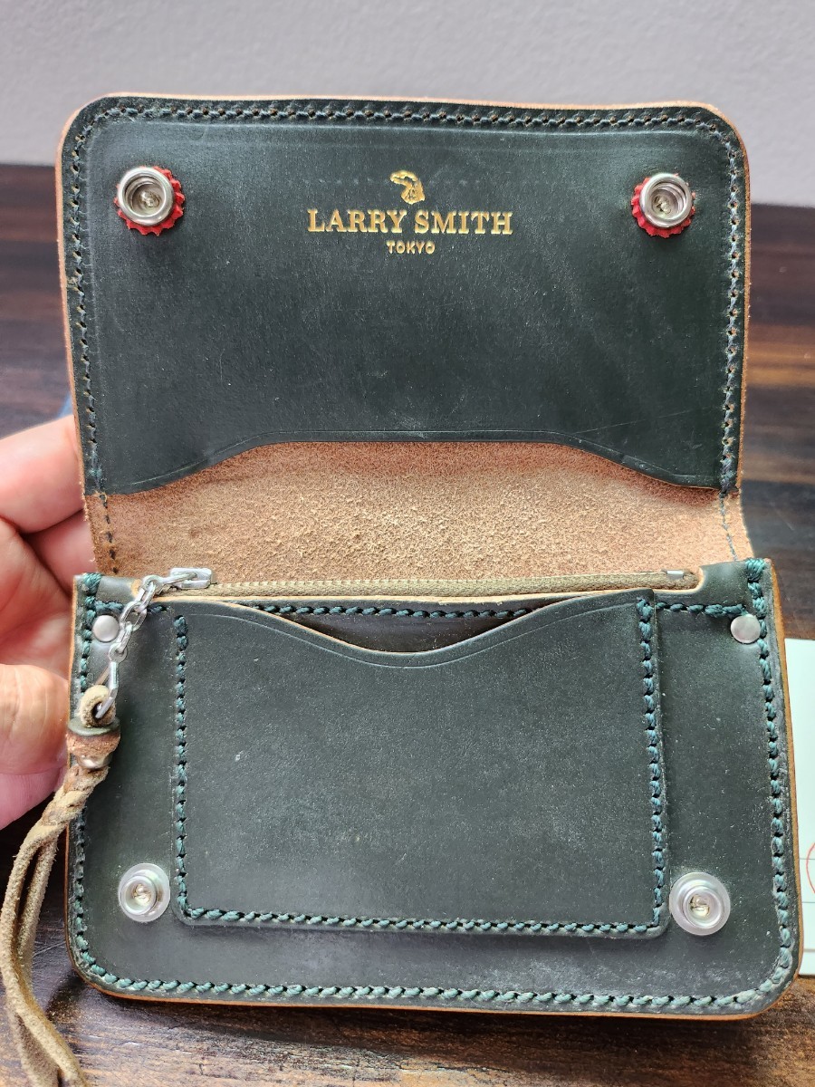 LARRY SMITH ラリースミス トラッカーウォレットS/ U.K SADDLE LARRY SMITH ラリースミス トラッカーウォレットS/ U.K SADDLE