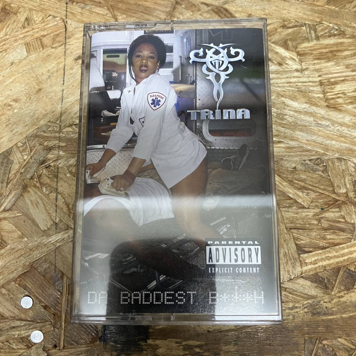 シHIPHOP,R&B TRINA - DA BADDEST B***H アルバム TAPE 中古品_画像1