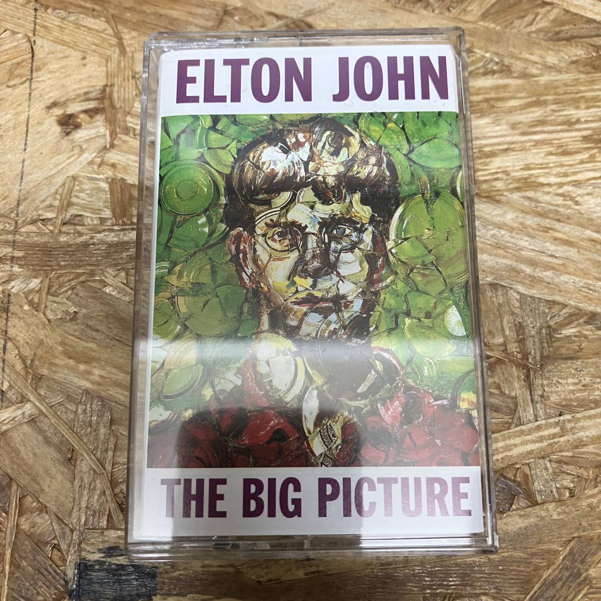 シPOPS,ROCK ELTON JOHN - THE BIG PICTURE アルバム TAPE 中古品の画像1