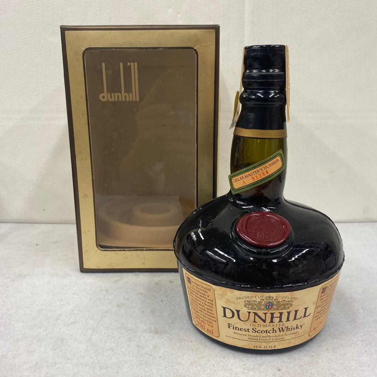 Q347-O25-1200 dunhill ダンヒル OLD MASTER Finest Scotch Whisky