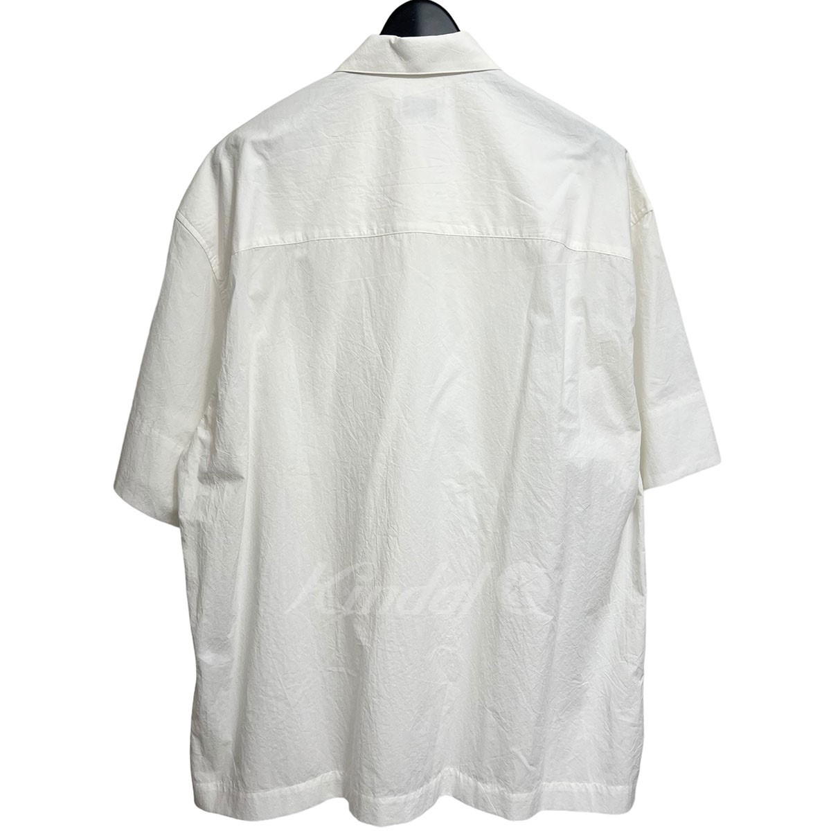 アンデコレイテッド UNDECORATED　 2023SS Typewriter Cloth WASHED COTTON S／S SHIRT 商品番号：8071000114112-071S-HBLM_画像2