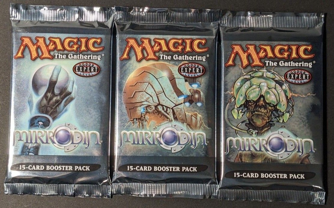 未開封 MTG Mirrodin ミラディン 3パック-