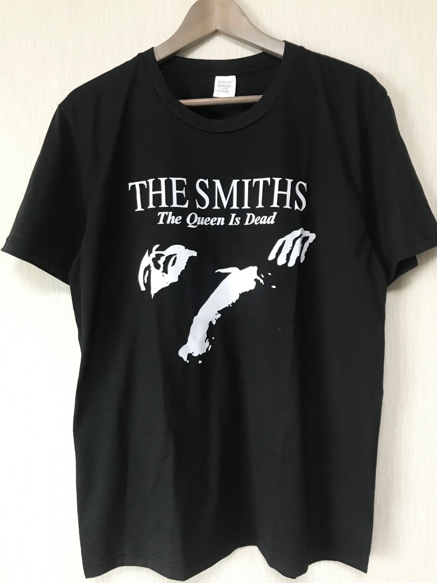 The Smiths ザ・スミス Tシャツ 半袖 ブラック uk ロックバンド 80s UK ロックバンド イギリス モリッシー ジョニーマー Queen Is Deadの画像1