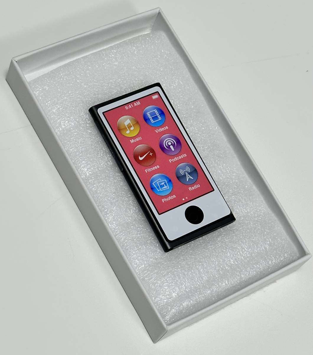 □ iPod nano 16GB 第7世代 本体のみ グレー 未使用 □(iPod nano