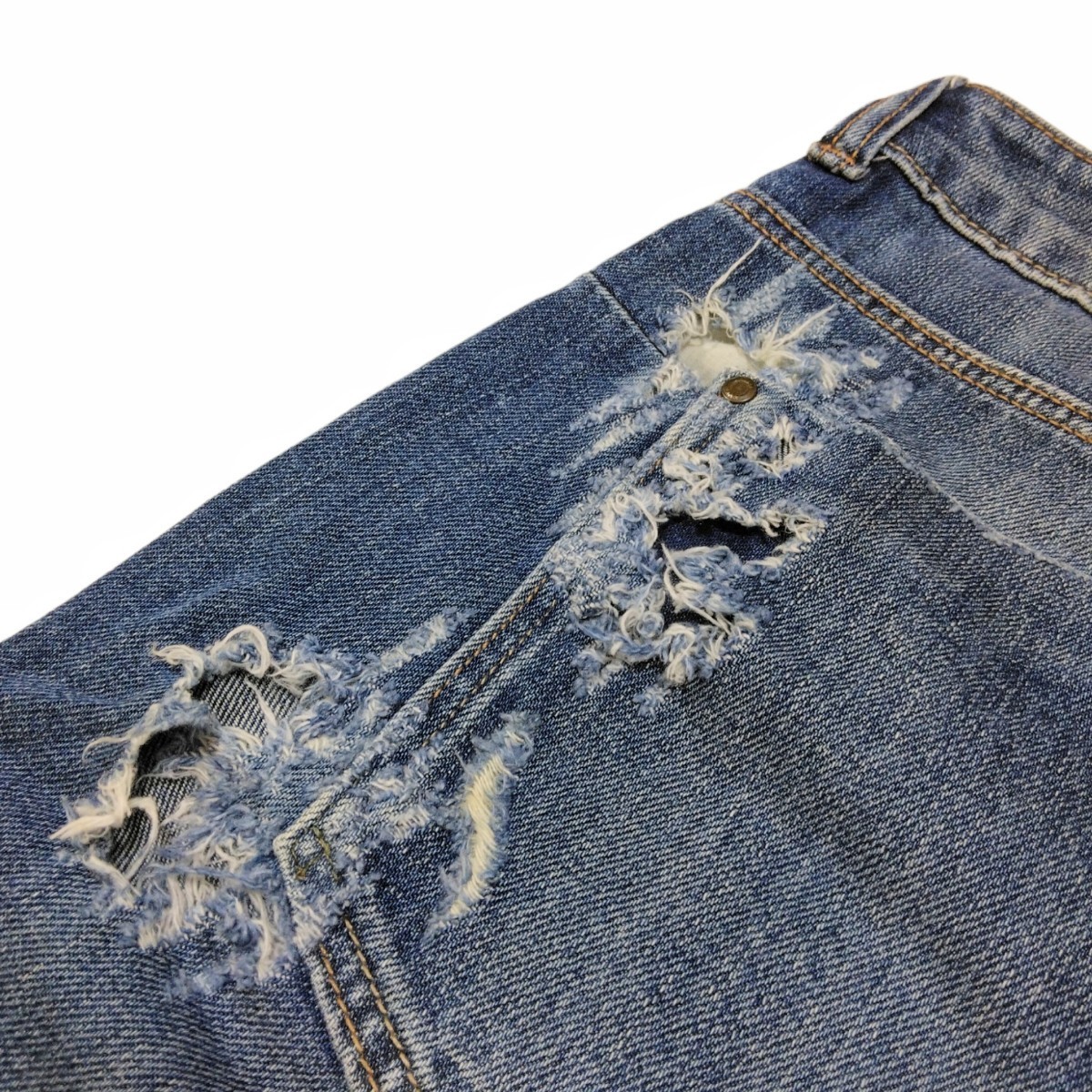 11 【ZARA BASIC Z1975】 ザラ クラッシュ ダメージ デニム 11 【ZARA BASIC Z1975】 ザラ クラッシュ ダメージ デニム