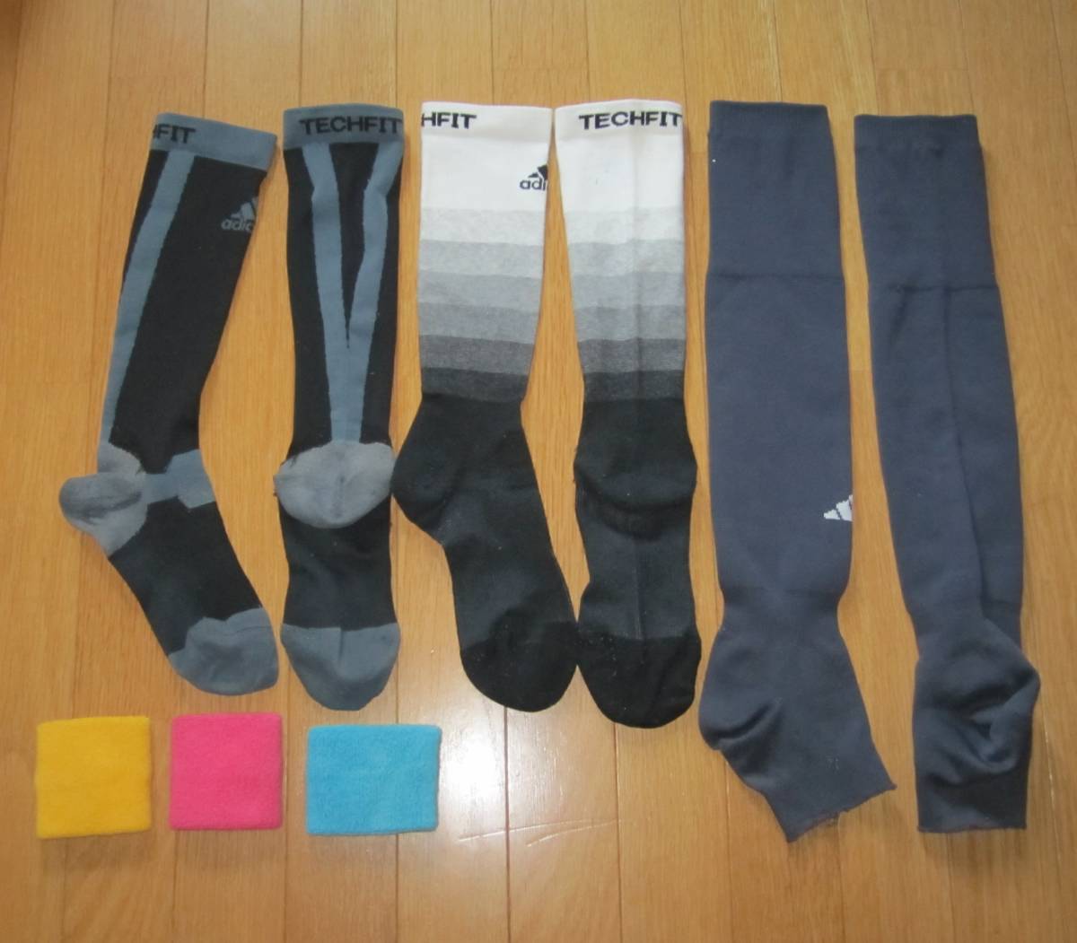 adidas( Adidas ). referee socks ×3& wristband ×3 Tec Fit separate referee 25cm~27cm