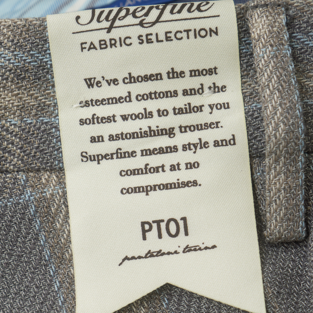  новый товар * PT TORINO хлопок linen брюки PREPPY FIT 46 проверка включая доставку pi- чай 01tolino pre pi- Fit tartan проверка 