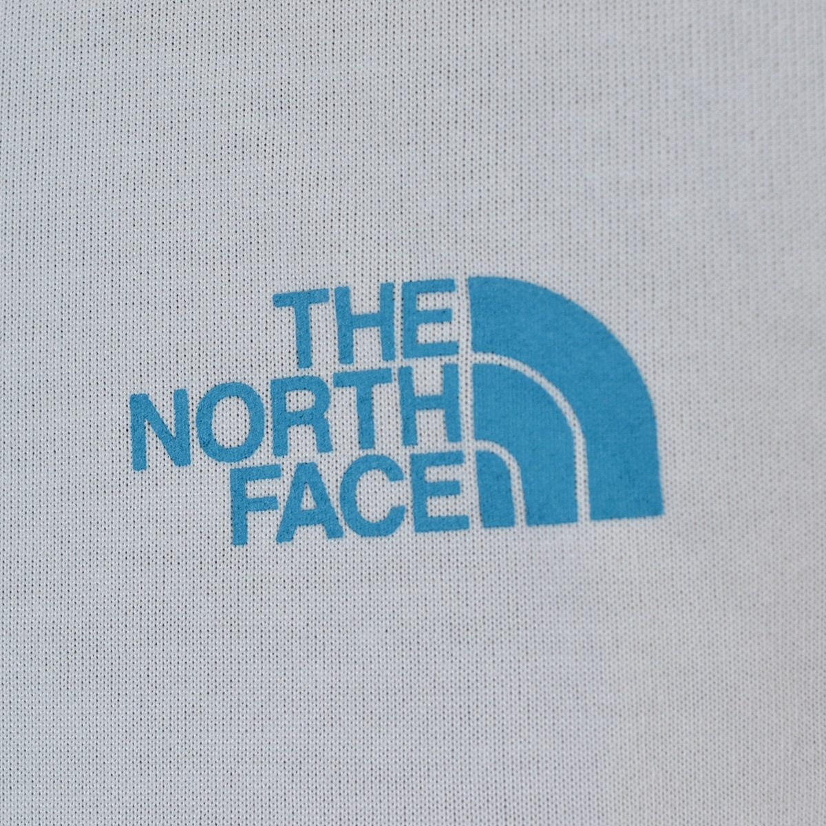 ●475272 THE NORTH FACE ノースフェイス ●半袖Tシャツ フェイデッドスクエアロゴティー バックプリント NT32093 サイズM メンズ ホワイトの画像5