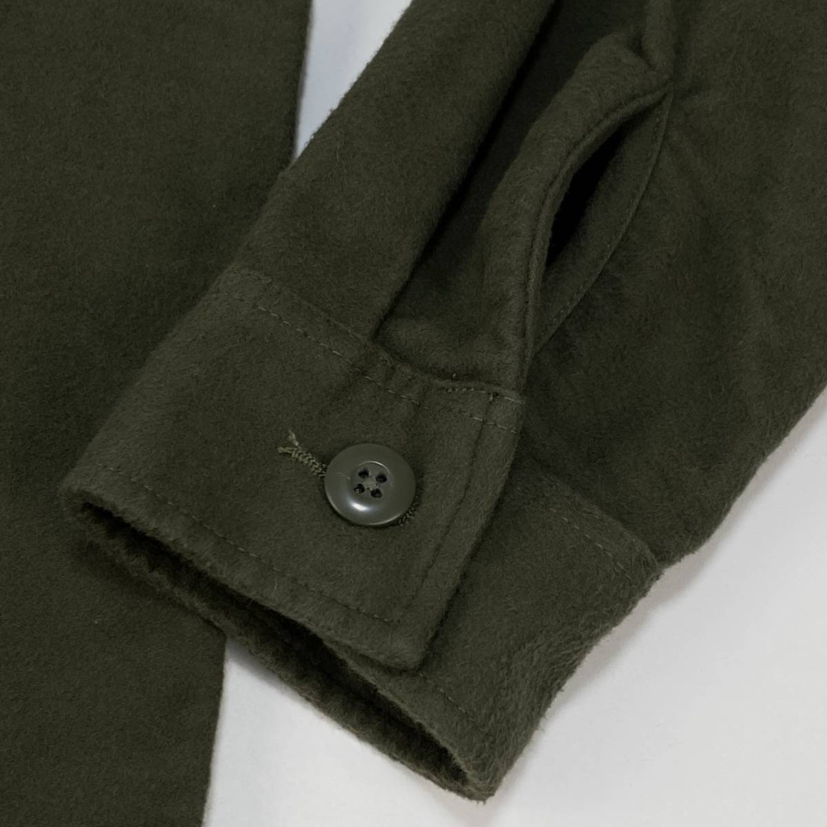 Supreme / シュプリーム 15AW Moleskin Army Shirt / モールスキンアーミーシャツ M SSM2235 OLIVE オリーブ 長袖 ワーク ミリタリー