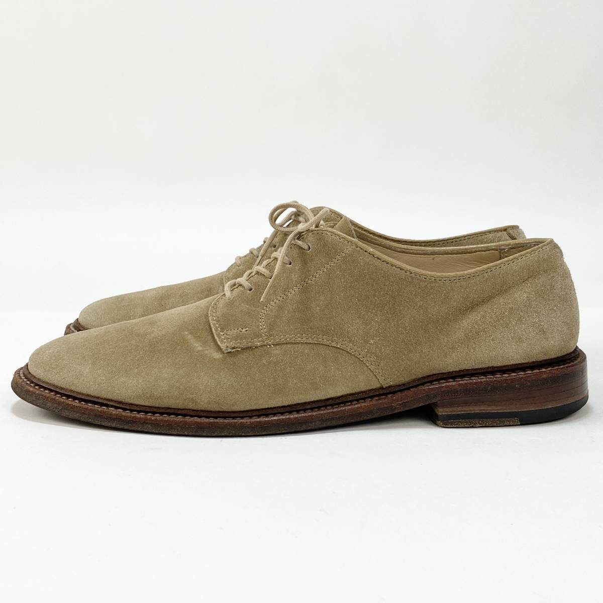 ALDEN x TASSELS / オールデン x タッセルズ 別注 プレーントゥ スエードシューズ アンライニング 29332F US8.5D  SSM2425 バリーラスト