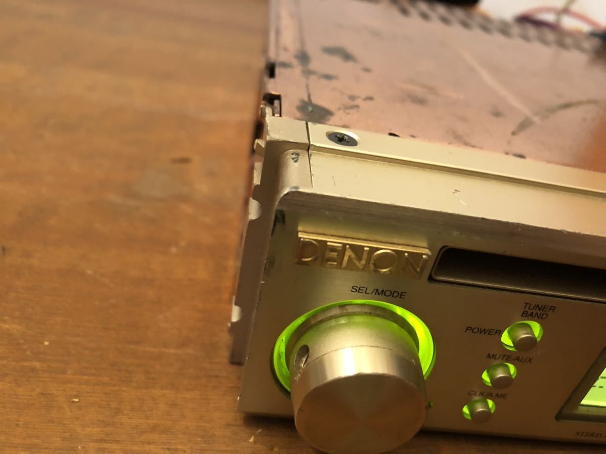 日本ファッション デノン DCT-A100 ジャンク品 カーオーディオ