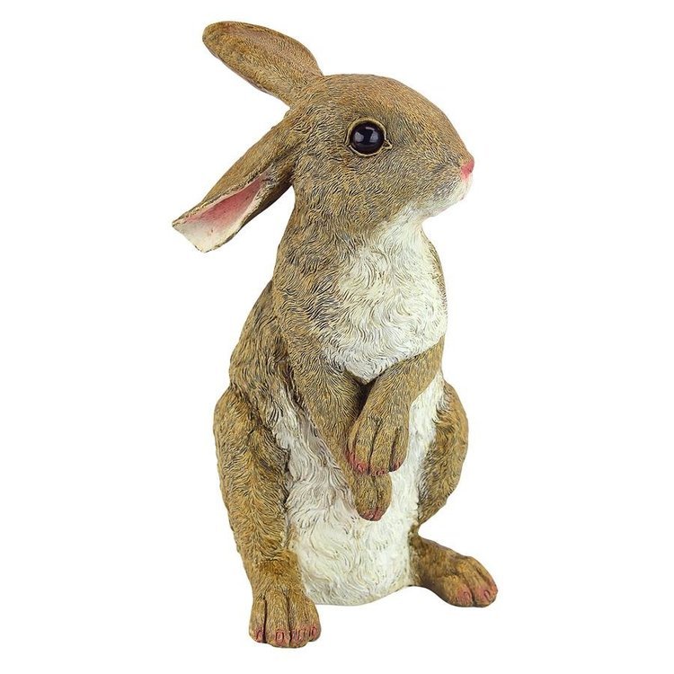 ウサギのホッパー ガーデンラビット ウサギの立像 彫像 イテリア彫刻 芝生 玄関 書斎 贈り物 輸入品_画像2