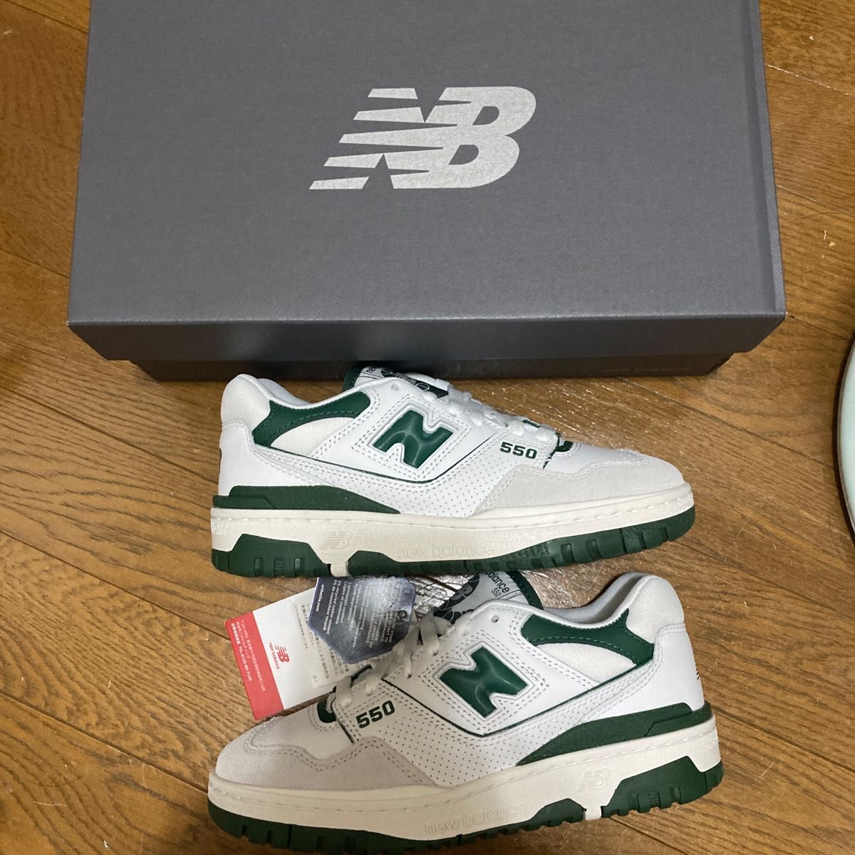 23.5cm New Balance 550 Green BB550WT1 新品