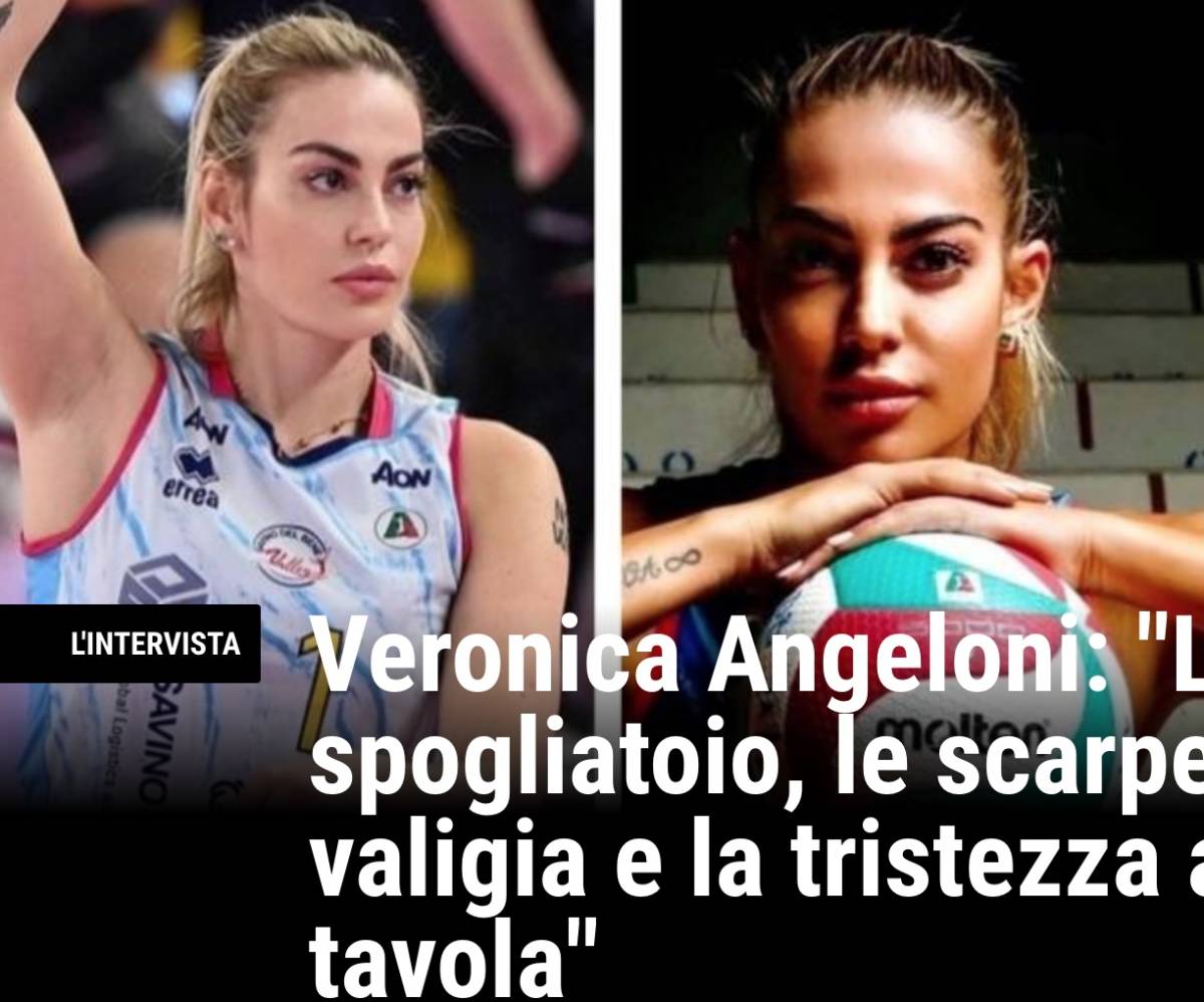 実使用 女子バレーボール イタリア代表 Angeloni 非売品 支給品_画像1