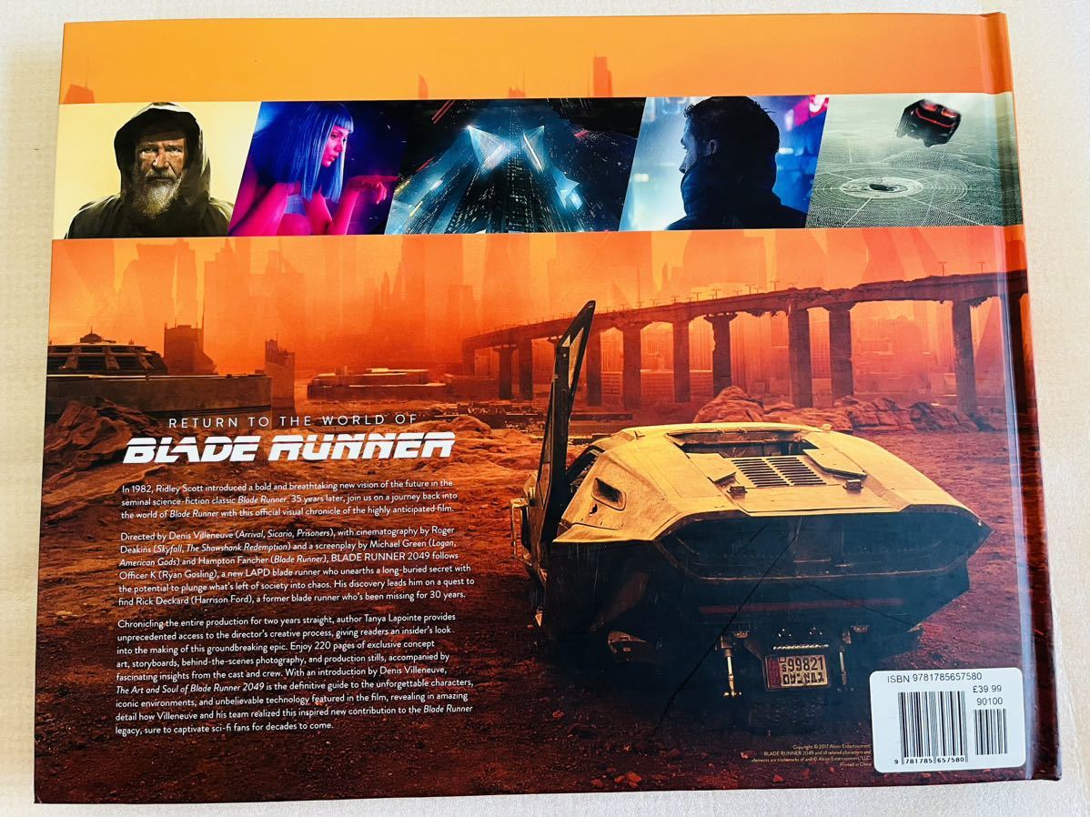 [ иностранная книга ]The Art and Soul of Blade Runner 2049 лезвие Runner 