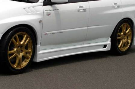 チャージスピード インプレッサ WRX GD# サイドステップ タイプ2 未塗装 CHARGE SPEED 撃速CHARGE SPEED 撃速チャージスピード_画像1