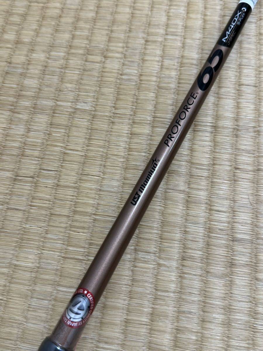 最安値挑戦! 新品 PROFORCE 65 M40X JP SPECシャフト フレックスSR