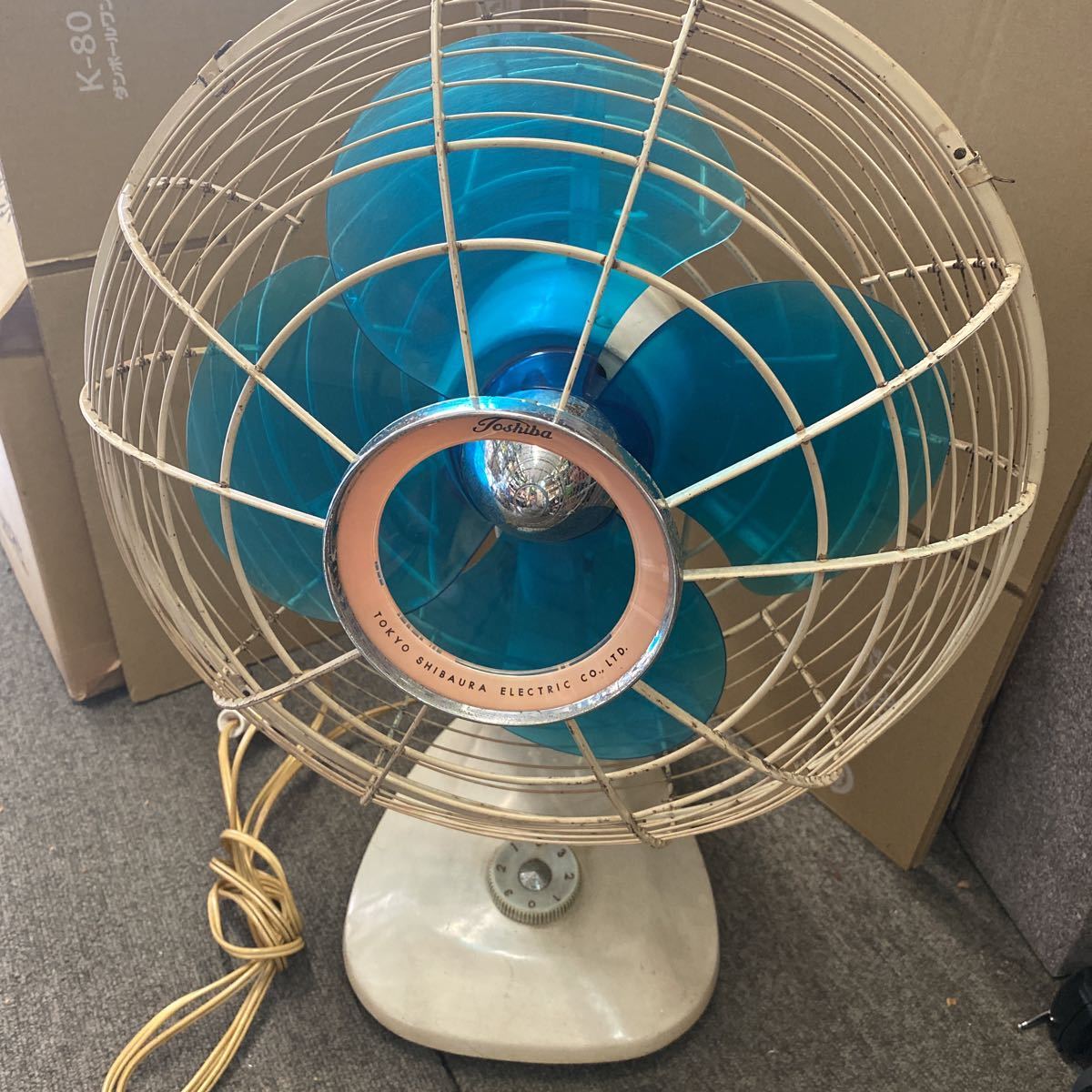 昭和レトロ 東芝扇風機 LR型 30cm | www.qmsbrasil.com.br