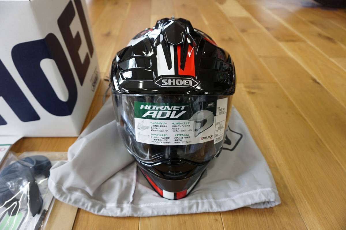 SHOEI HORNET ADV SOVEREIGN レッド×ブラック SHOEI HORNET ADV SOVEREIGN レッド×ブラック