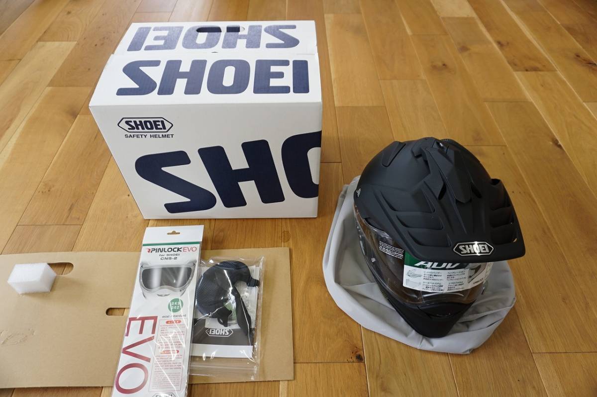 SHOEI ＨＯＲＮＥＴ ＡＤＶ マットブラック Ｍサイズ 未使用新品 ２２