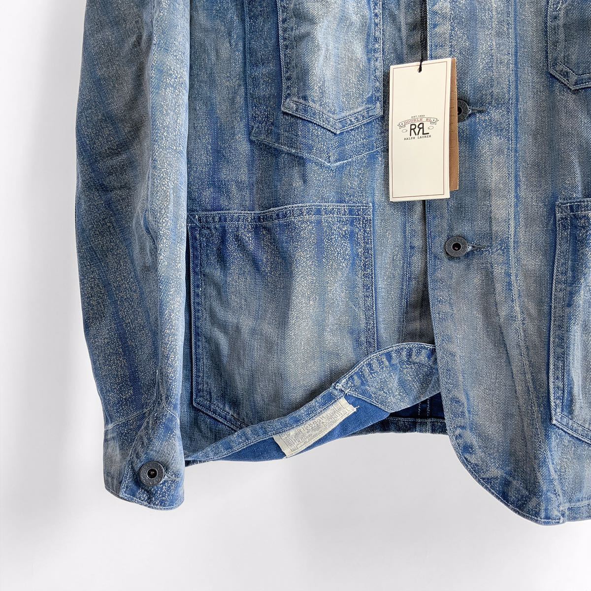 Yahoo!オークション - 23SS 新品 RRL インディゴ ストライプド Yahoo!オークション - 23SS 新品 RRL インディゴ ストライプド