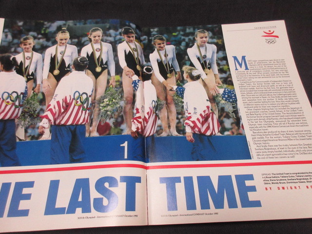 【OCTOBER/1992】INTERNATIONAL GYMNAST インターナショナル・体操選手_画像9