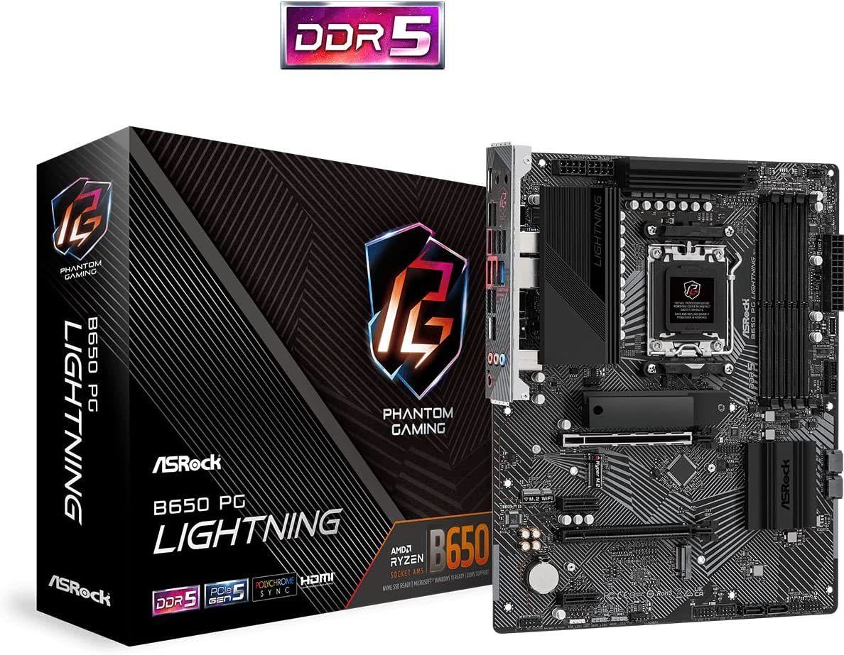 特別オファー Lightning PG B650 マザーボード 【新品未使用ラスト1点】ASRock AMD マザーボード AM5) (Soket CPU対応 シリーズ 7000 Ryzen その他 特別オファー Lightning PG B650 マザーボード 【新品未使用ラスト1点】ASRock AMD マザーボード AM5) (Soket CPU対応 シリーズ 7000 Ryzen その他
