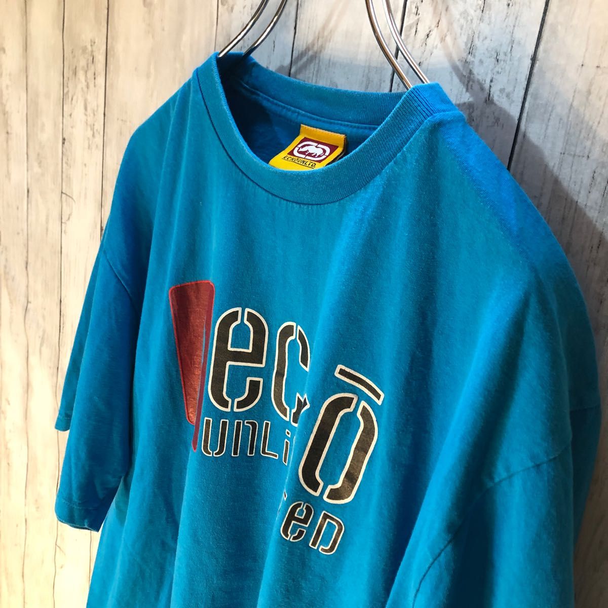 eckounltd エコーアンリミテッド バックプリント XL メンズTシャツ 半袖Tシャツ