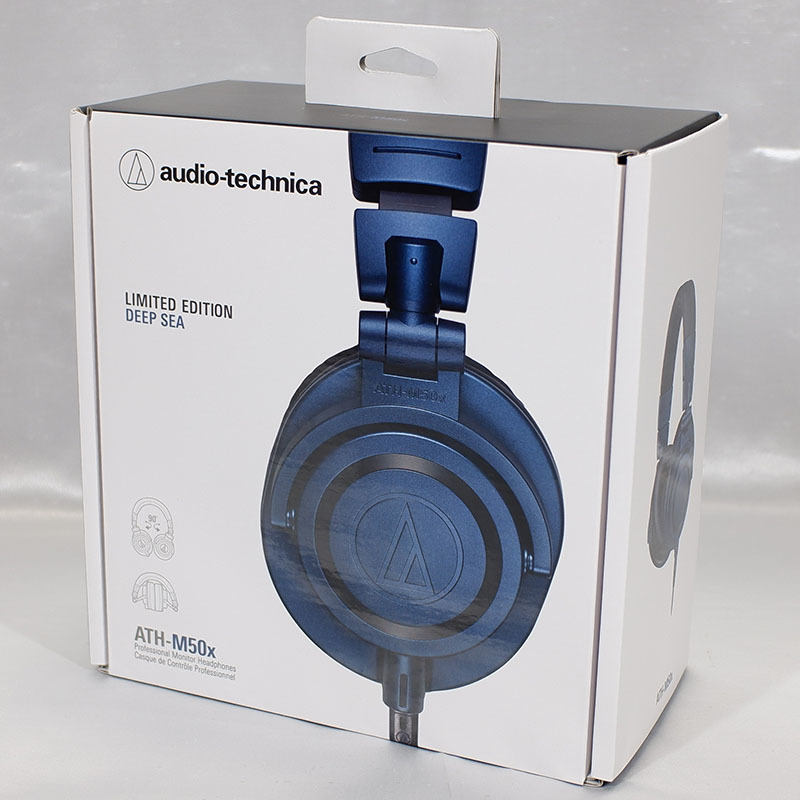 未開封新品 】ディープシー ATH-M50x DS 限定カラー 有線 未開封新品 】ディープシー ATH-M50x DS 限定カラー 有線