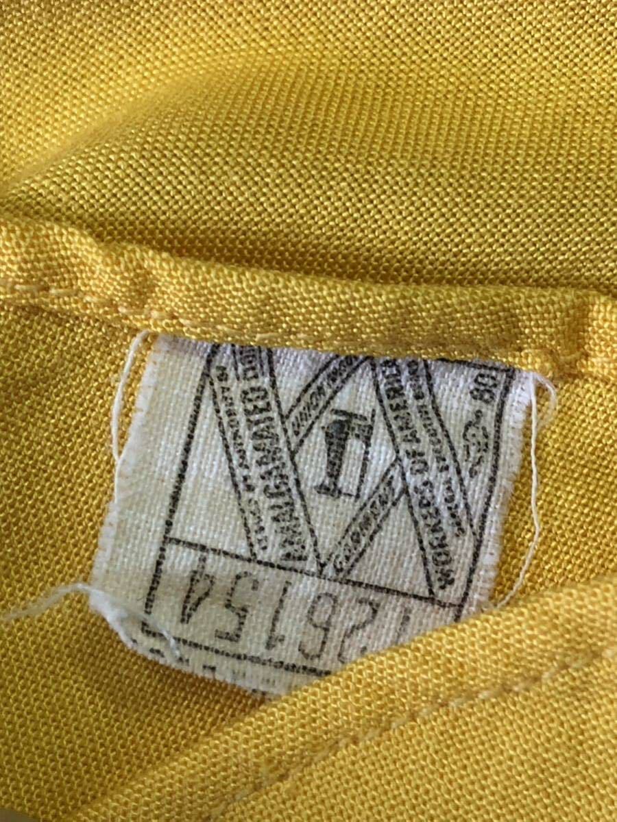 60s ヴィンテージ　ボーリングシャツ レーヨン　米軍　アメリカ軍　ミリタリー　刺繍