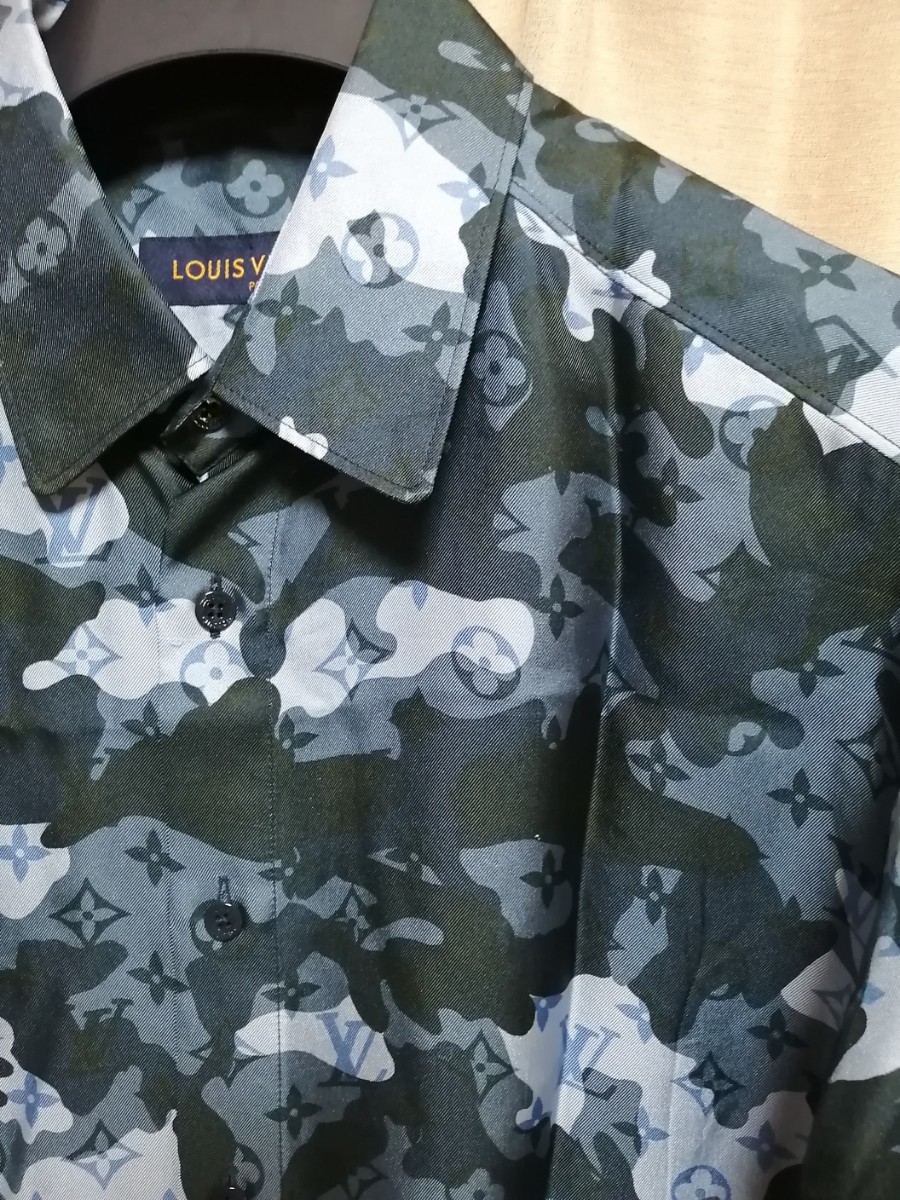  monogram silk highest . work premium regular price 18 ten thousand instant . Louis Vuitton . understand Toro Toro .... top class whole surface lustre camouflage -ju monogram shirt 