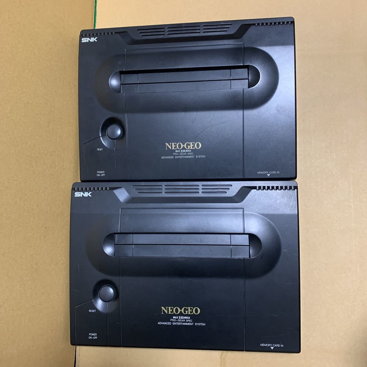 SNK ネオジオ NEO-GEO 本体 ジャンク 2台セット(ネオジオ)｜売買された